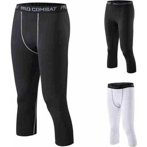 2021 Latest Men Sports Fitness Tight Pants Breathable And Comfortable Sports Basketball Pants