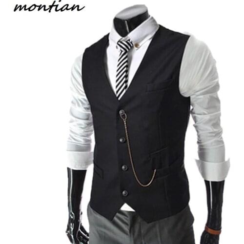 Mens Formal Blazer Vests Smart Casual Vests Solid Color Single-breasted Vest Male Casual Vest Coat Business Vest Waistcoat Men