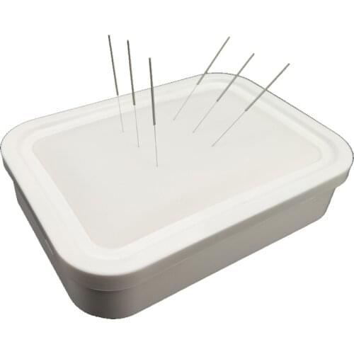 Acupuncture practice skin model set portable needle package traditional Chinese acupuncture practice hand puncture needle model