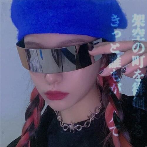 2021 New Tech Sense Glasses Network Red Bundy Hip-Hop Street Rectangular All-in-One Mens and Womens Tidal Sunglasses