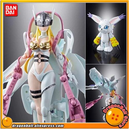 Original BANDAI Tamashii Nations Digivolving Spirits 04 Action Figure - Angewomon