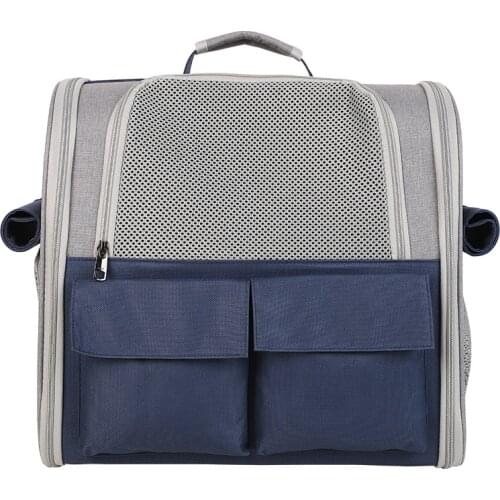 Travel Carrier Lightweight Breathable Portable Folding Pet Travel Parrot Birds Home Carrier Bag