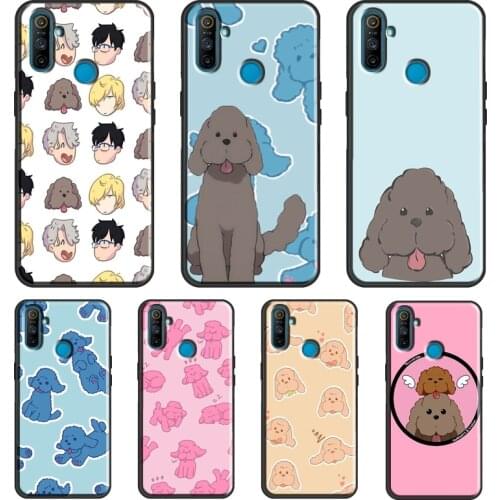 Yuri!!! On Ice Makkachin For OPPO Realme C3 C11 C15 C21 GT Neo 6 7 8 Pro Cover For OnePlus 8T 9R Nord 8 9 Pro Case