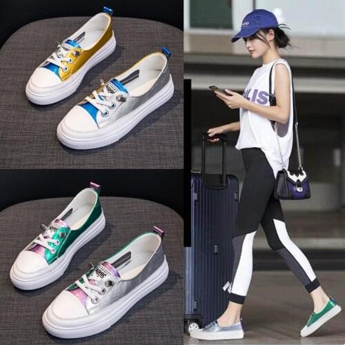 Womens Genuine Leather Sneakers Women Casual Fashionable Sports Shoes Vulcanized Woman Summer Flat Shoe Ladies