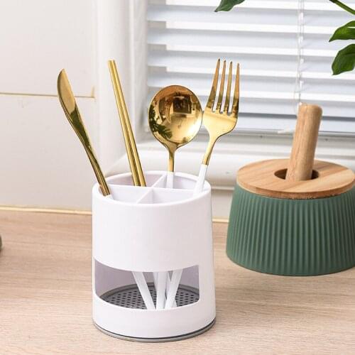 1Pcs Restaurant Chopstick Holder, Knife, Fork, Spoon, Compartment Rack Opening, Ventilation And Drainage, Kitchen Supplies