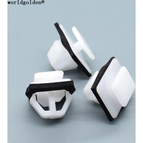 Worldgolden 100pcs auto fasteners Roof Retainer for European Car