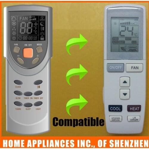 4pcs) YINGRAY Universal Remote Control Used for GREE Model No. YAYT1F YT1FF YB1F2 YB1F2F YB1FA YB1FAF YAD1FF YX1F YX1FF YX1F2