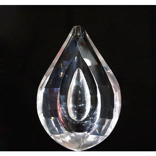 50pcs/lot 76mm Rainbow Window Suncather Chandelier Parts Lighting Accessories Crystal Glass Hanging Pendant Curtain Home Decor