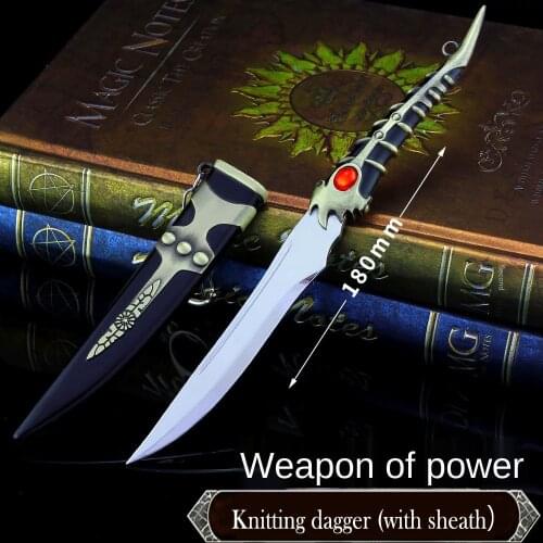 American TV rights game keel sword with sheath weapon model childrens metal