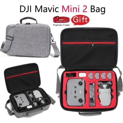 For DJI Mavic Mini 2 Case Carrying Bag Remote Controller Storage Bag Portable Storage Shockproof Shell for Mavic Mini2 Accessory