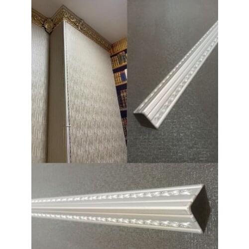 Decorative Wall Lath High-Quality Plastic Shatter-Resistant DGK-20 SILVER - DECOGOLD BRAND - DECOZZA