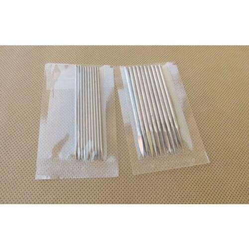 10 pcs acupuncture needle three edged needle 1.6*65mm triangle-edged needle 2.6*65mm