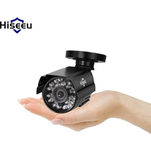 Hiseeu Metal Case AHD Analog High Definition Metal Camera AHDM 1080P AHD CCTV Camera Security Outdoor