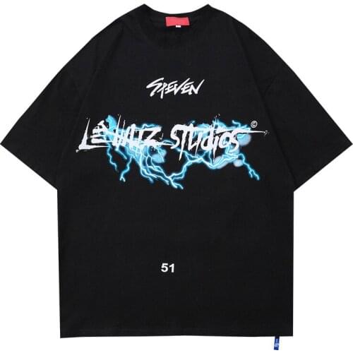 M-5XL Mens T Shirt Hip Hop Streetwear Oversize Tshirt Harajuku Print T Shirt Summer Short Sleeve T-Shirt Cotton Tops Tees A6