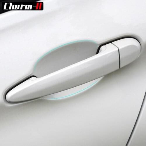 Invisible Car Door Handle Protective Vinyl TPU Protector Film Sticker for BMW G30 G31 G01 G11 G12 X1 X3 X5 X6 2 3 4 Series 5GT