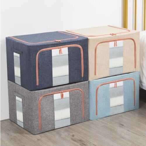 Dormitory Organizer For Home Separated Storage Box Foldable Organizer Wardrobe Clothes Underwear Toy Finishing Box