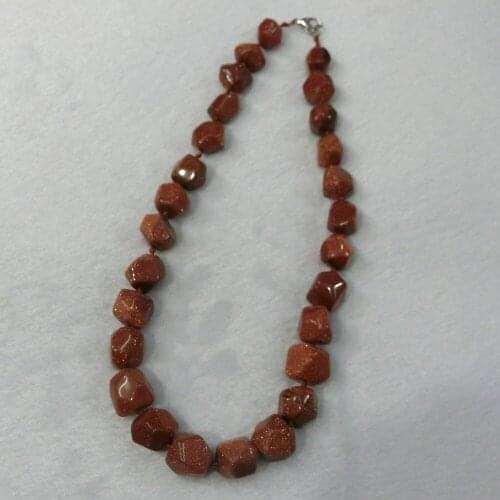 6pcs/lot Natural Quartz Crystal Stone Labradorite Colorful Choker Necklace Irregular String Energy Beaded Necklace Collar Free