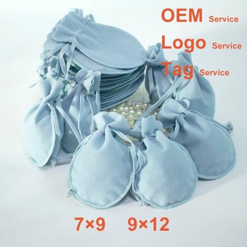 Perfume Lip Gloss Pouches Jewelry Packing Bag Velvet Pouches Wedding Candy Gift Bag Personalized Can Customized Logo