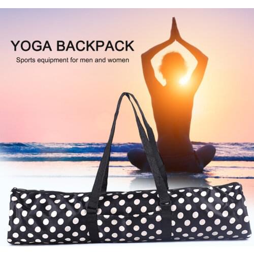 Portable Gym Fitness Yoga Mat Bag Outdoor Workout Blanket Carrying Pouch Oxford Cloth Finess Equipment Shoulder Bag