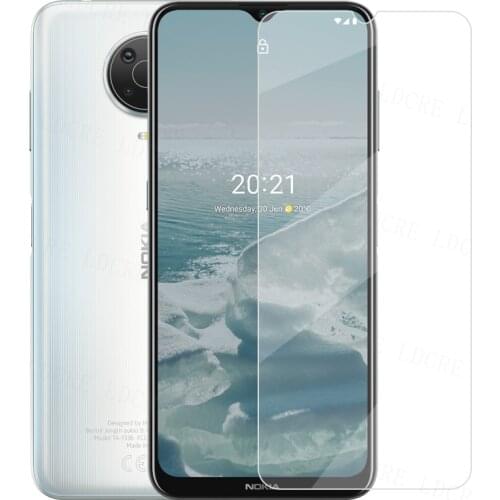 2.5D Clear Glass For Nokia G20 Screen Protector For Nokia G20 Tempered Glass 9H Transparent Protective Phone Film For Nokia G20