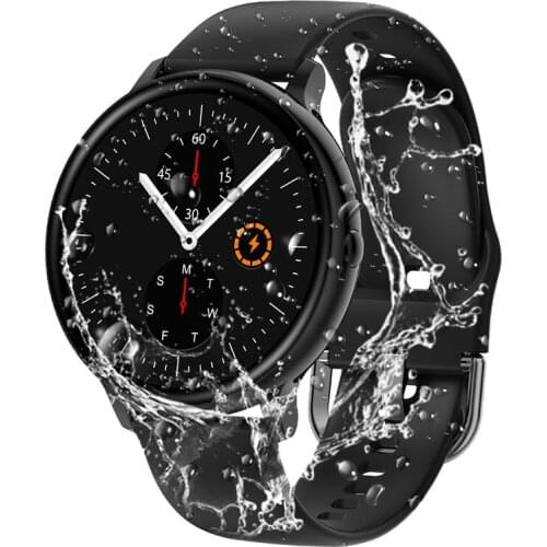 Q71 Smart Watch Answer Call Sports Health Track Metal Case Watch Clock 1.3 Inch Round Full Touch Screen Smartwatches