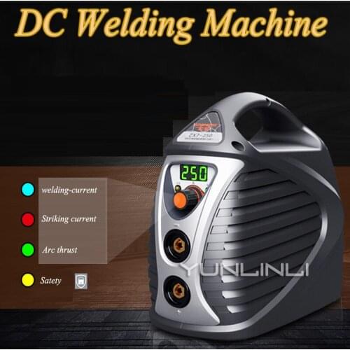 DC Welding Machine 220V Fully Automatic Copper DC Welding Machine Stainless Steel/Carbon Steel/Low Alloy Steel Welding ZX7-250S