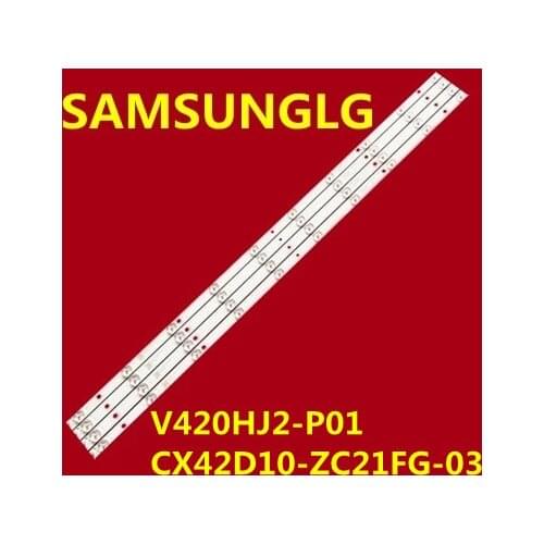 LED Backlight Strip CX416M03 CX420DLEDM LE-4219H CX420DLEDM V420HJ2-P01 DEXP F42C7000E DOFFLER 42CF19-T2 TV PROLINE L4240FHD&nbs
