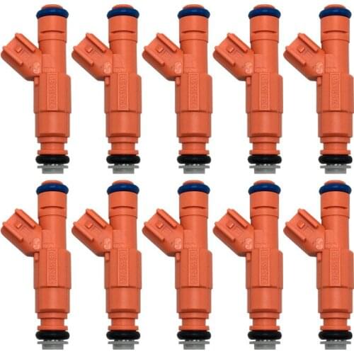 10PCS Fuel Injector For FORD Nozzle For JEEP GRAND CHEROKEE TJ WRANGLER 4.0L 0280155917 XL2E-C5A 0 280 155 917 XL2EC5A
