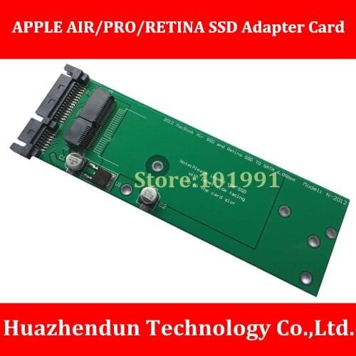 New Arrivals Solid State Hard Disk Transfer Card for 2012 APPLE AIR/PRO/RETINA General Type Free Bracket SSD to SATA