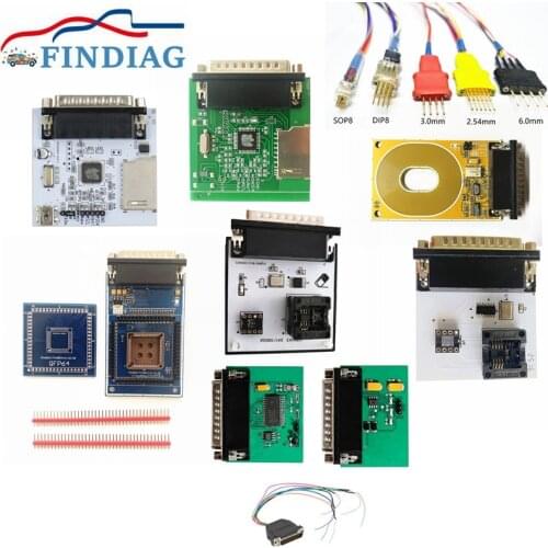 Superior Adapter RFID Adapter For TOYOTA 4C/4D Chip reading Works IProg+ PCF79XX/5pcs Probes/35080/160 35080/080 Eraser Adapter