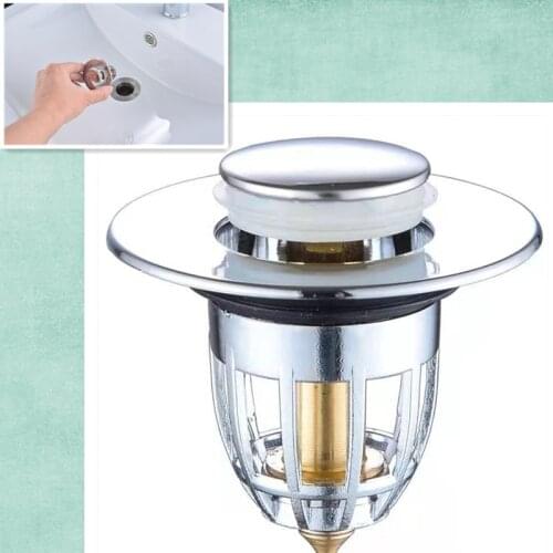 Universal Pop-Up Bounce Core Washboard Filter Hair Catcher Deodorant Bad Stop Kitchen Bathroom Tool drain cover bathroom
