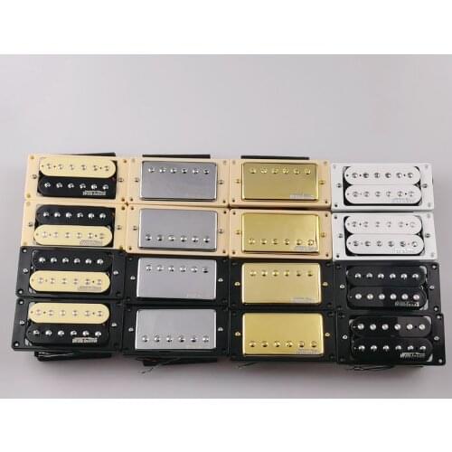 Wilkinson Ainico5 Humbucker Electric Guitar Pickups Guitar Parts Apply to LP Standard Guitar + Free Orange 473 200V capacitor
