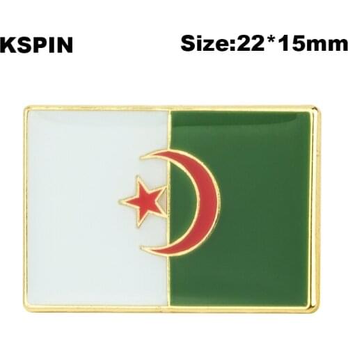 Algeria Badge Symbol Pin Metal Badges Decorative Brooch Pins for Clothes Brooch Jewelry XY0744