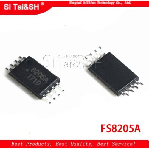 10pcs FS8205A TSSOP8 FS8205 CEG8205A CEG8205 TSSOP 8205 8205A new and original