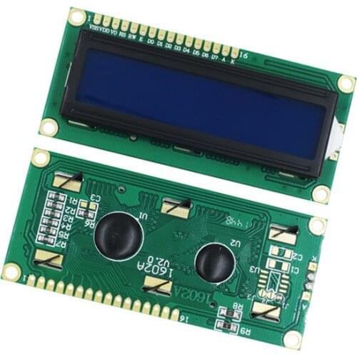10PCS/LOT LCD1602 LCD 1602 blue screen with backlight LCD display 1602A-5v