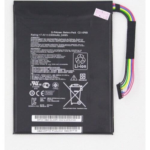 2pcs/Lot ISUNOO C21-EP101 3300mah Eee Pad Transformer TF101 TR101 Battery For ASUS Internal Replacement
