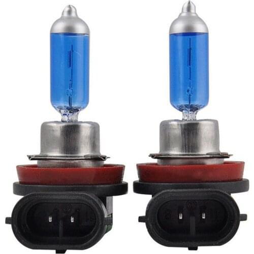 2PCS H11 55W 100W 12V Super Bright Halogen Bulb Car Headlight Lamp Fog Lights