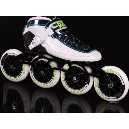 2020 SPIRIT Speed Skate Inline Skates 4 x 90 100 110mm Carbon Fiber Professional Competition Racing Skating Zip Japy Patines