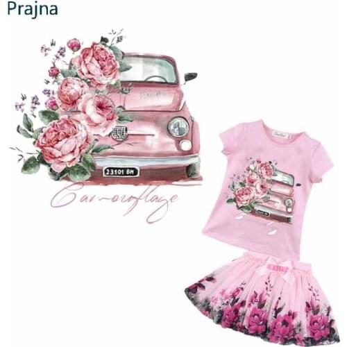 3d Flower Art Patch For Kids Iron on Patches Iron-On Transfers Tlower Heap Cartoon Clothes Stickers Iron On Patches For Cloth E