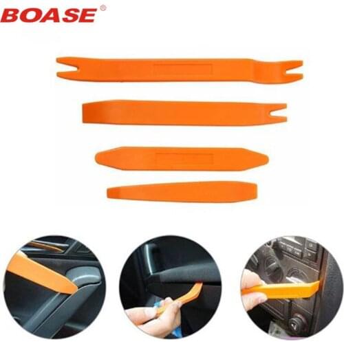 4pcs/lot Automobile Audio Interior Door Removal Pry Open Tools Kit Refitting Warping Plate Tool