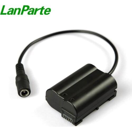 Lanparte EL15P Dummy Battery Pack for Nikon D850 D800 D7200 D7100 D7000 D6000