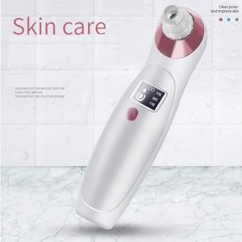 Electric Acne Remover Point Noir Blackhead Vacuum Extractor Tool Black Spots Pore Cleaner Skin Care Facial Pore Cleaner Machine