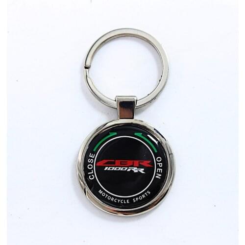 Motorcycle keychain key Ring with logo for Honda CBR1000RR