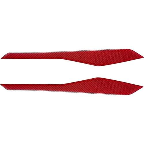 For Ford Explorer 2013 2014 2015 2016 2017 2018 Carbon Fiber Center Console Side Strips Trim Cover Sticker Accessories