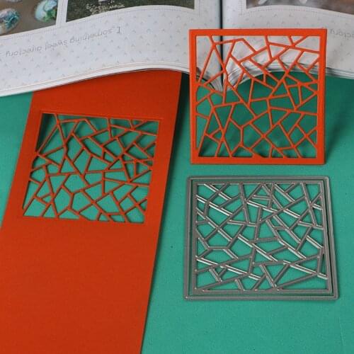 DUOFEN METAL CUTTING DIES 110426 Orient classic octagon cutout lace hollow embossing stencil DIY Scrapbook Paper Album 2018 new