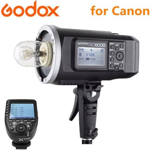 Godox AD600B HSS TTL Bowens Mount 2.4G X System 8700mAh Li-Battery Outdoor Flash + Xpro-C transmitter for Canon Camera