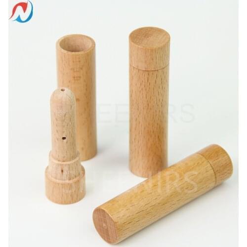 Sheenirs 1pc Essential Oil Aroma Wood Diffuser Inhaler with wicks Nebulizer Packing Oils Aromatherapy Nasal Inhaler