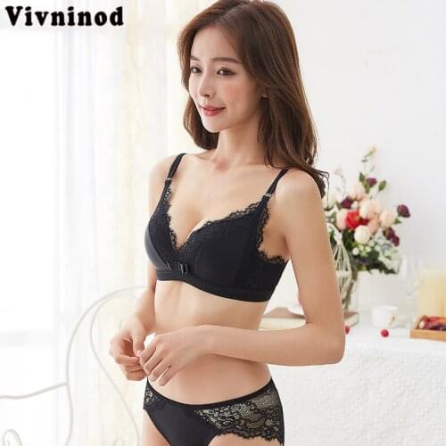 Sexy Thin Deep V-neck Push Up Underwear Bh Lace Bra Set Women Underwear Sexy Lace Women Bra Set Sexy Women Padded Underwear Sets