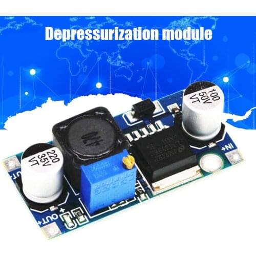 LM2596 DC-DC Step-down Power Supply Module 3A Adjustable Voltage Regulator 24V Switch 12V 5V 3V GK99