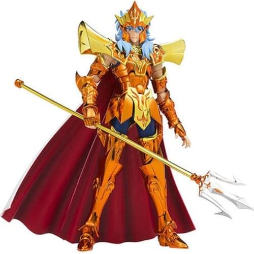 Myth Ex Sea Emperor Poseidon with Seal Pot & Arrow Helmet Model Action Figure Arrival Saint Seiya Cloth Star Metal Model New